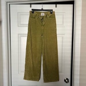 BDG Olive Green Corduroy Pants